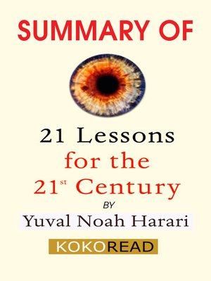 21 lessons for the 21st century yuval noah harari